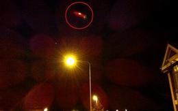 UFO photographed over Plymouth, England