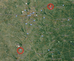 Two UFO sightings in five minutes over Texas