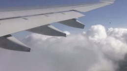 UFO video taken from KLM airliner.