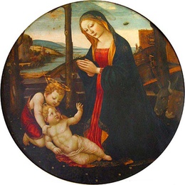 The Madonna with 15th Century UFOs
