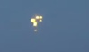 Lights over the open sea