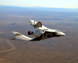 SpaceShipTwo makes first powered flight- a step closer to bringing passengers to space